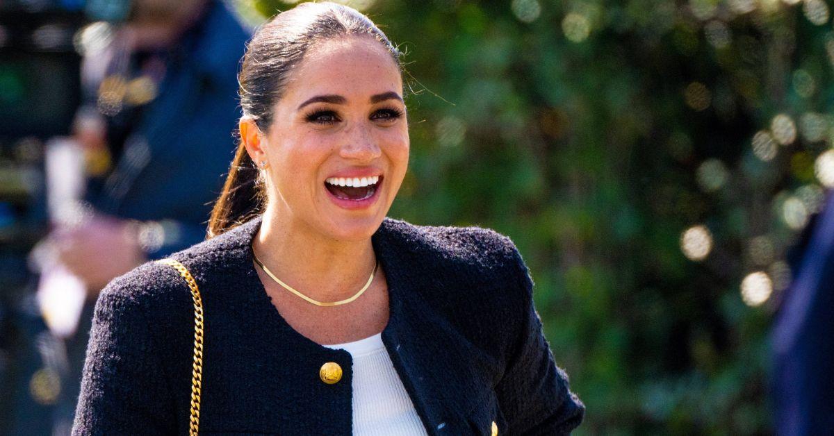 meghan markle laughing