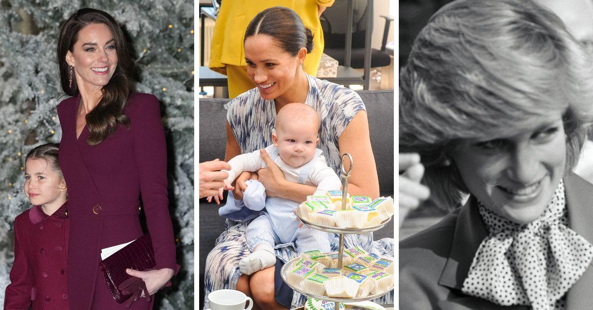 princess diana meghan markle and kate middleton