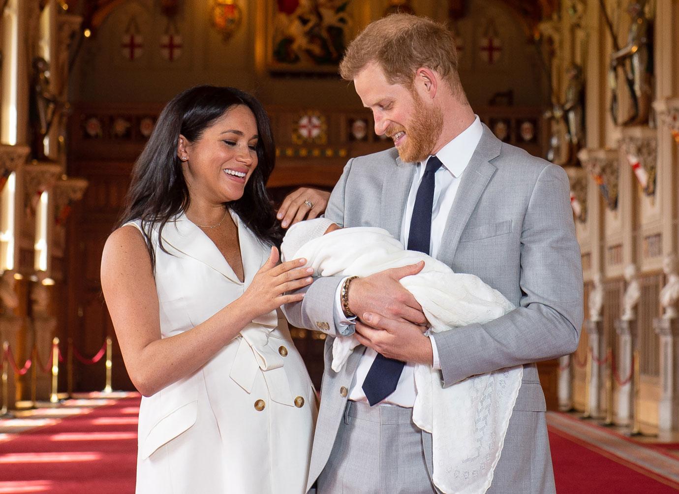 archie turns  see the cutest photos of prince harry and meghan markles son