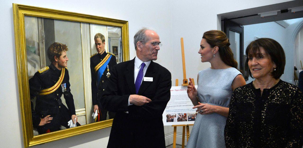 prince harry prince william portrait removed museum amidst feud