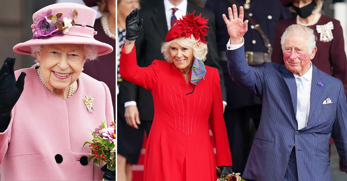 queen elizabeth prince charles duchess camilla opening ceremony sixth session senedd tro