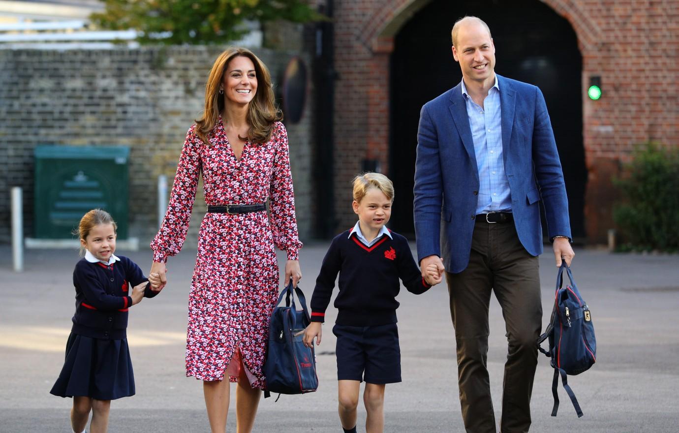 kate middleton parents involved prince george school