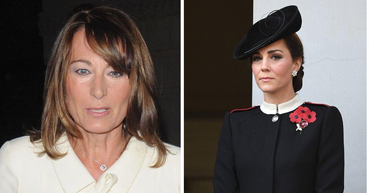 carole and kate middleton