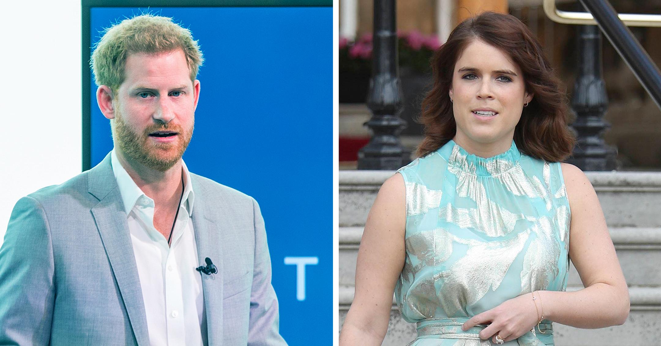 Prince Harry Reunites With Cousin Princess Eugenie Ahead Of Prince Philip's  Funeral