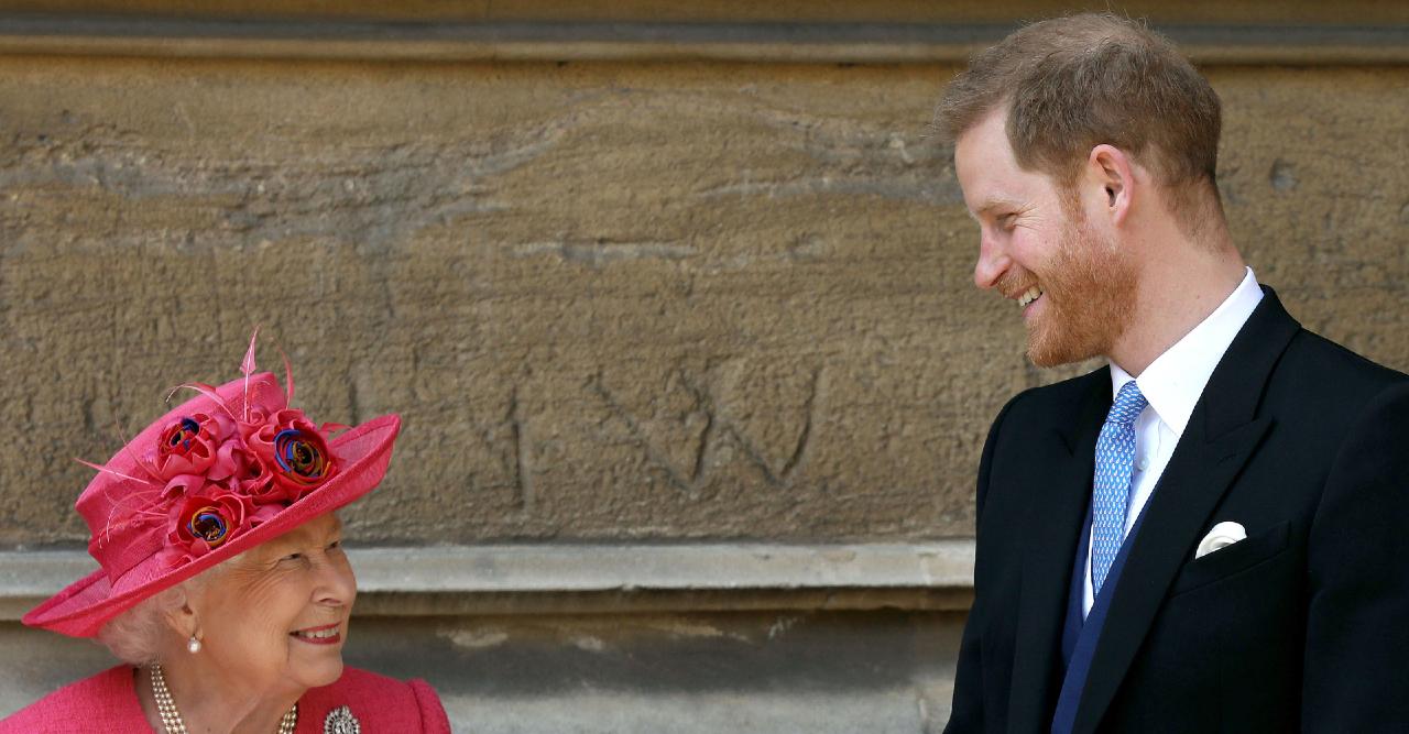 queen elizabeth prince harry special reunion after prince philips funeral