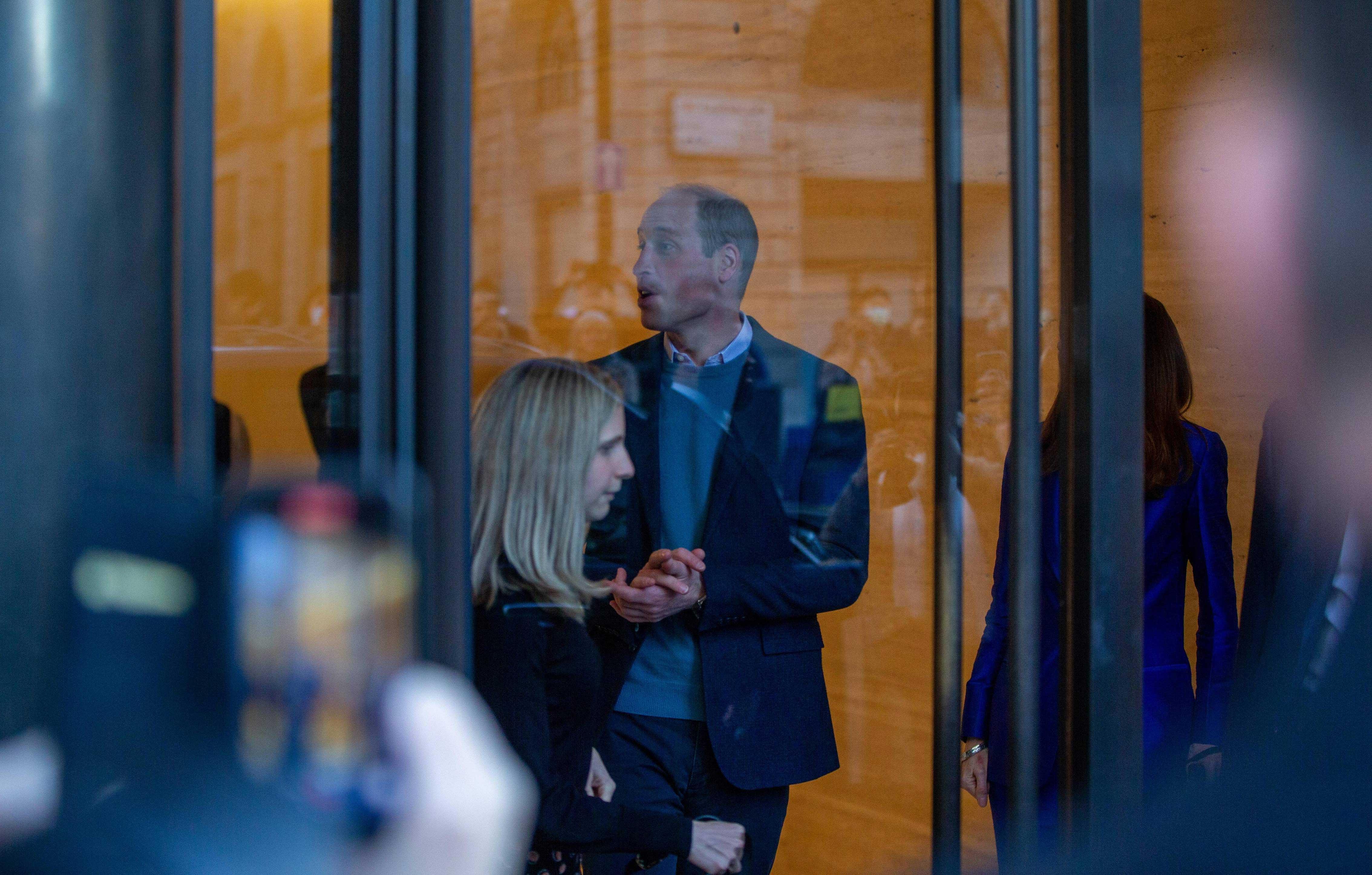 prince william arrives at bafta