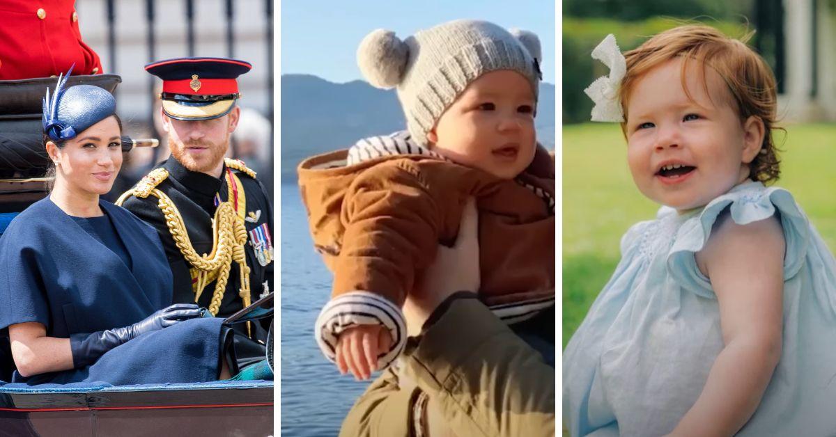 Prince Harry & Meghan Markle To Keep Archie & Lilibet Diana In America