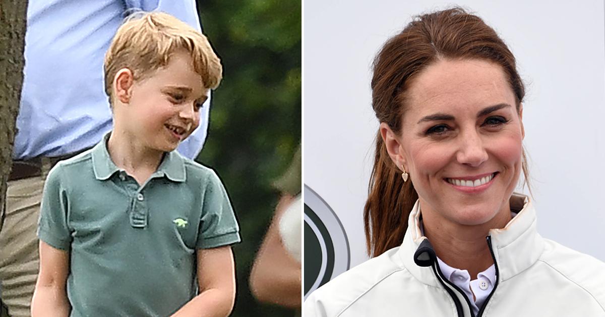 prince george rides bike fast kate middleton chase after him claims bystander