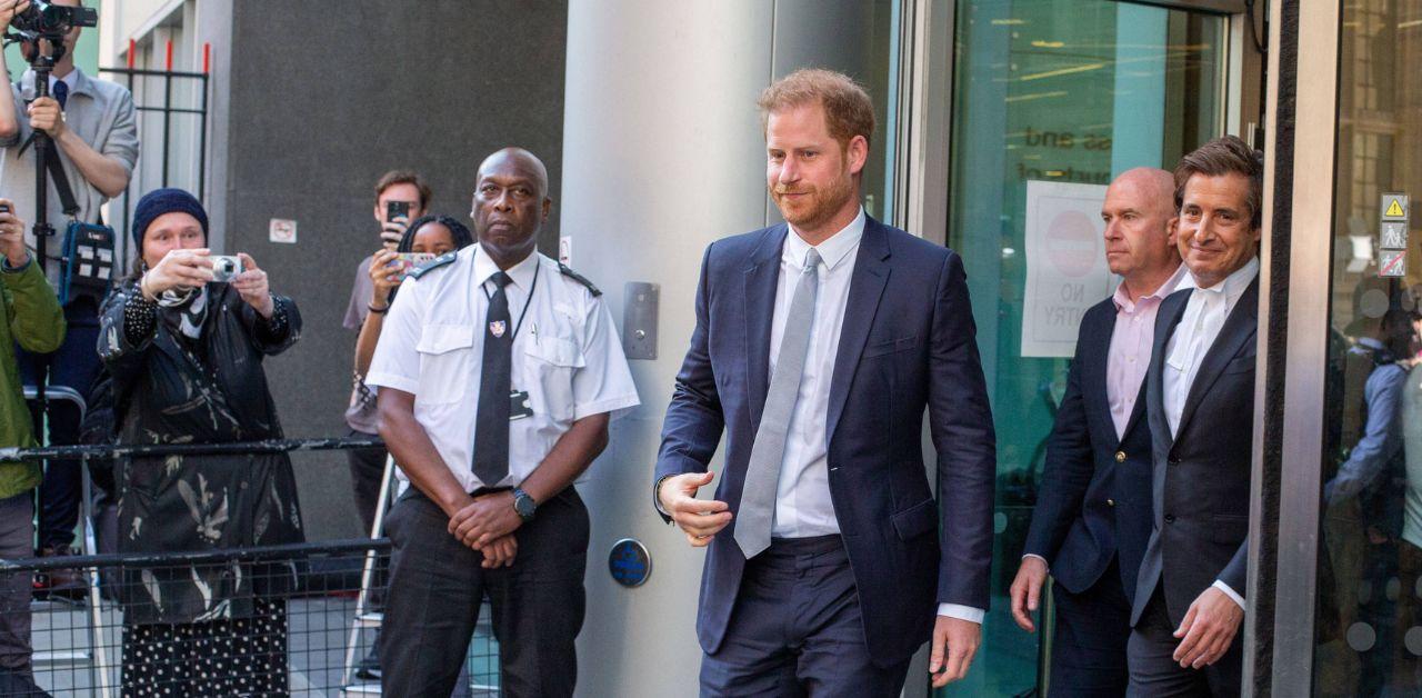 prince harry worried lose mirror group court case