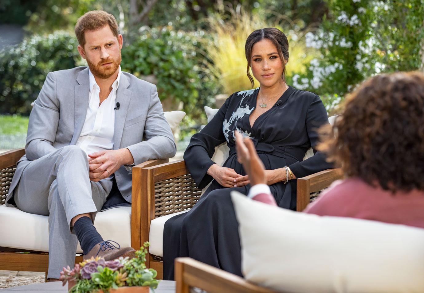 prince william furious prince harry meghan markle discussed family matters oprah winfrey interview tro