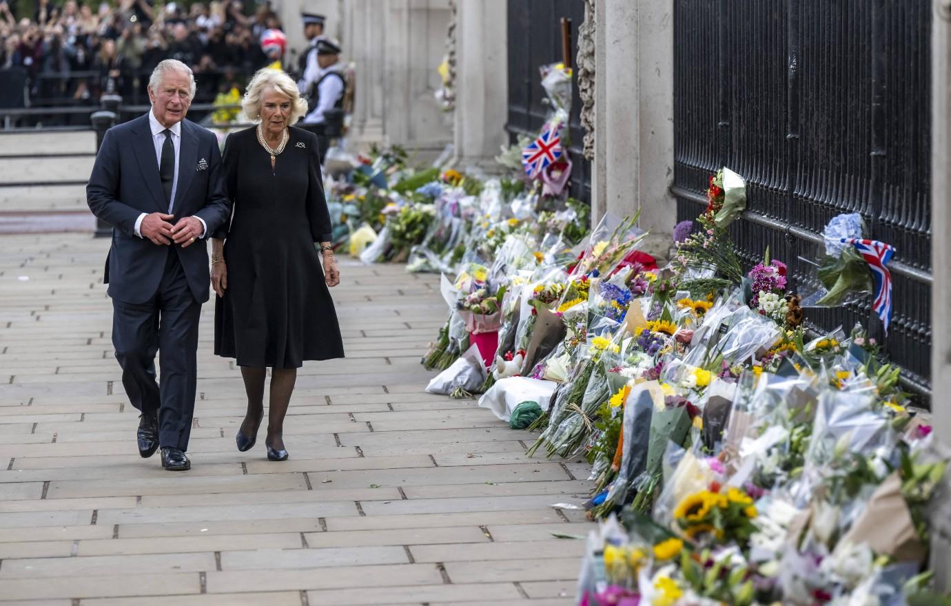 king charles queen consort camilla buckingham palace photos