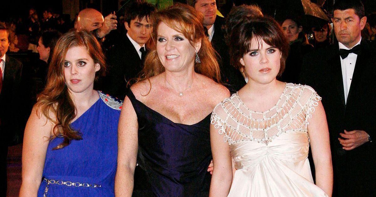 princess beatrice sarah ferguson and princess eugenie