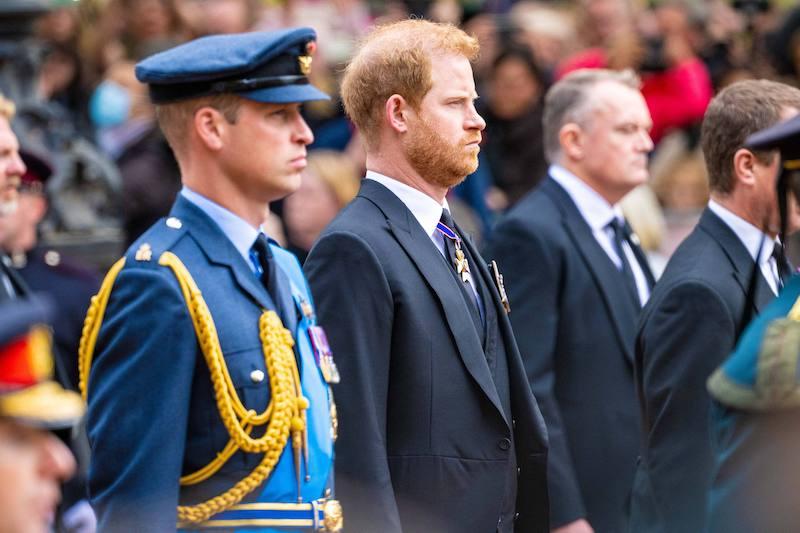 prince william prince harry estranged reunite funeral