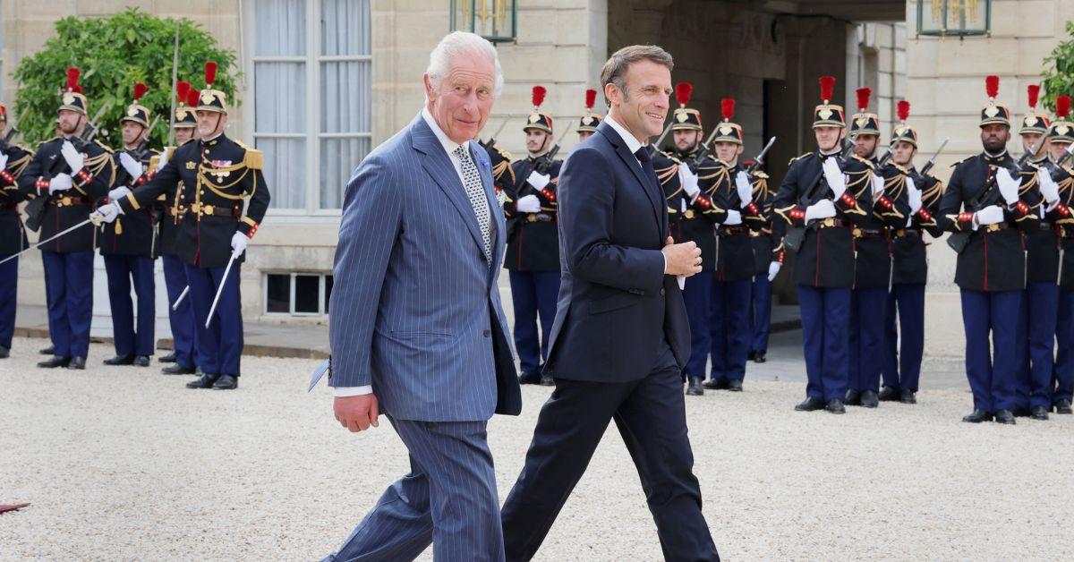 king charles and emmanuel macron