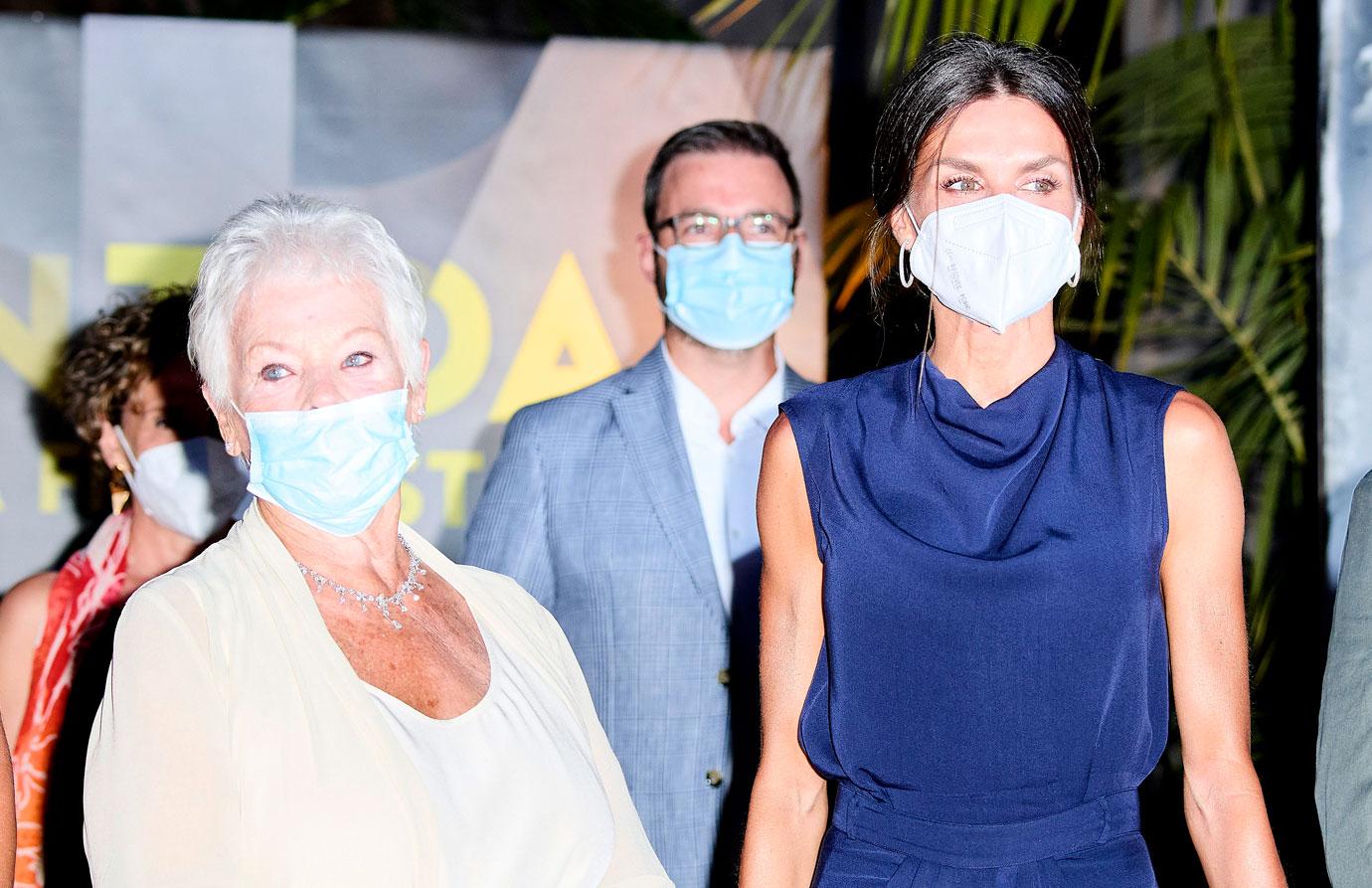 judi dench and queen letizia attend closing gala of the th edition of the atlantida mallorca film fest