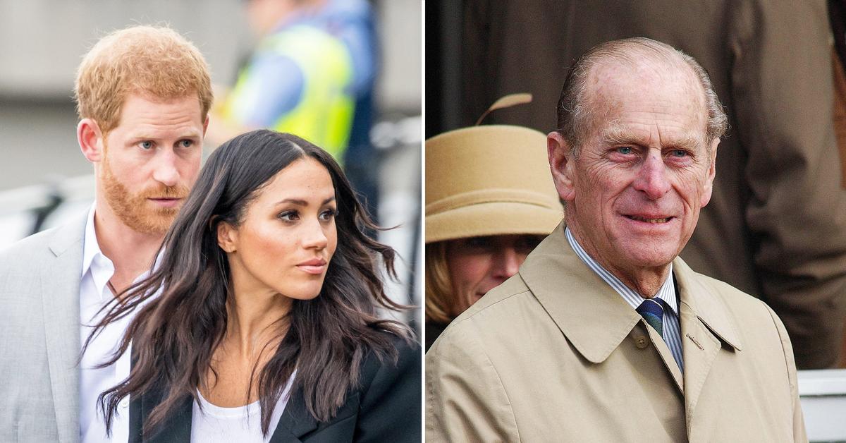 prince harry meghan markle slammed airing oprah tell all amid prince philips health woes burning british flag