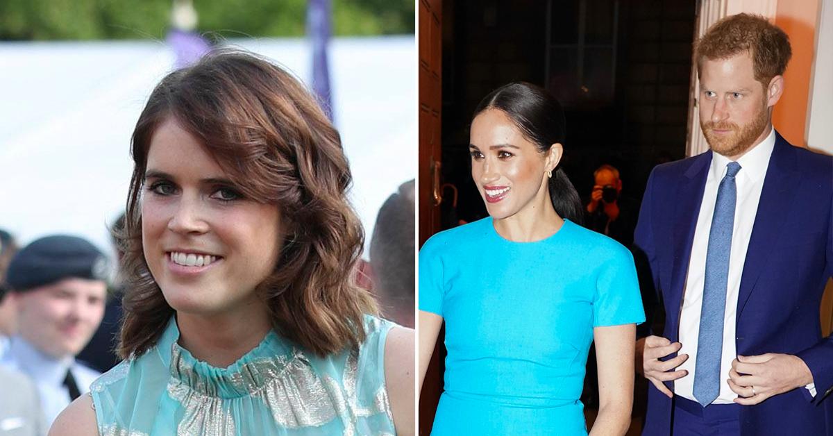 did prince harry meghan markle congratulate princess eugenie on baby tro