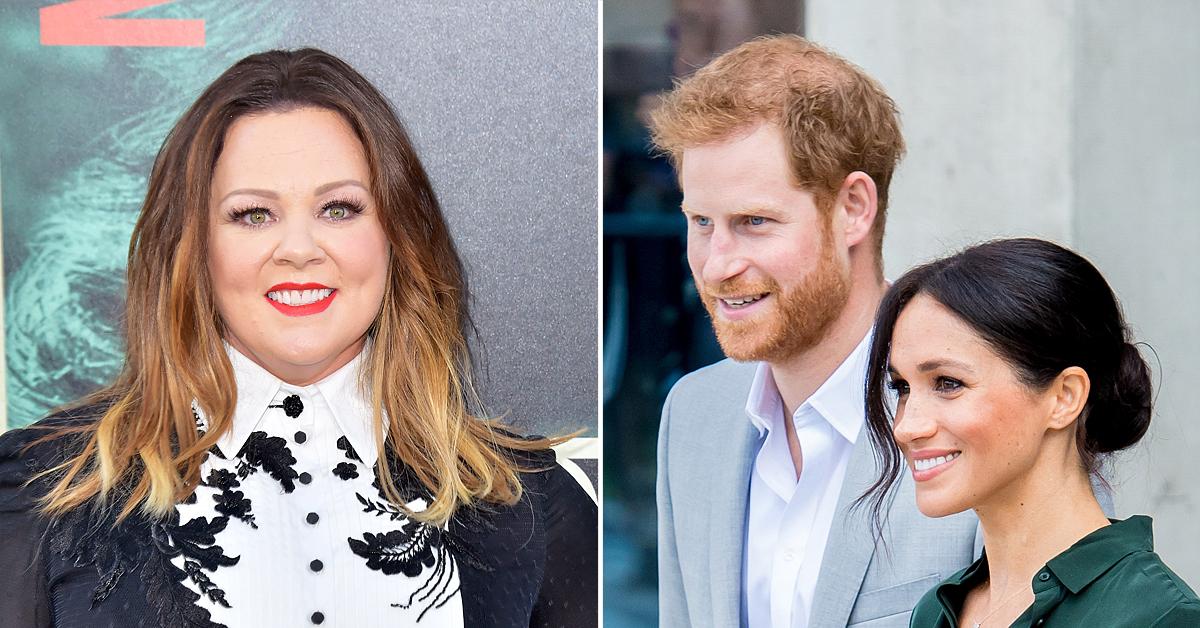 Melissa McCarthy Calls Meghan Markle & Prince Harry 'Inspiring & Funny'