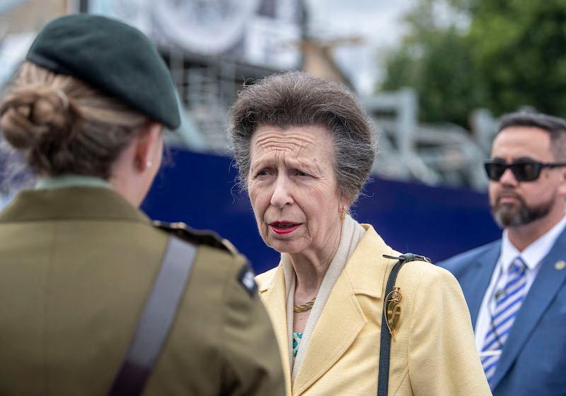 princess anne hospitalized