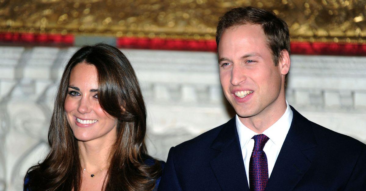 Prince William Proudly Displays Engagement Photo With Kate Middleton