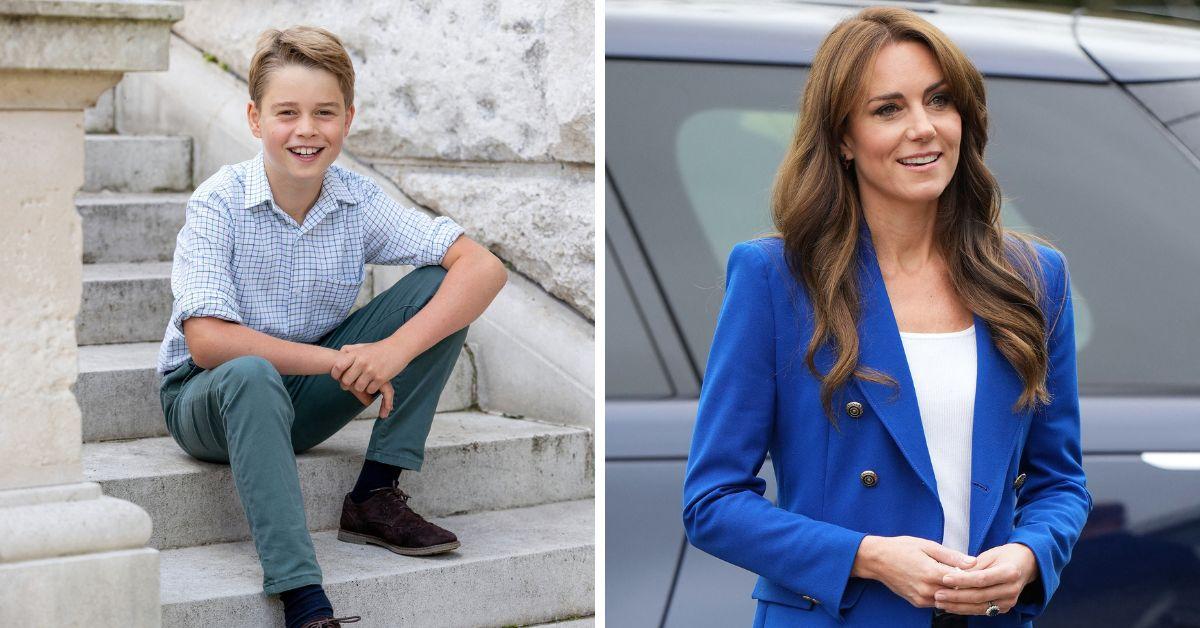 prince george and kate middleton