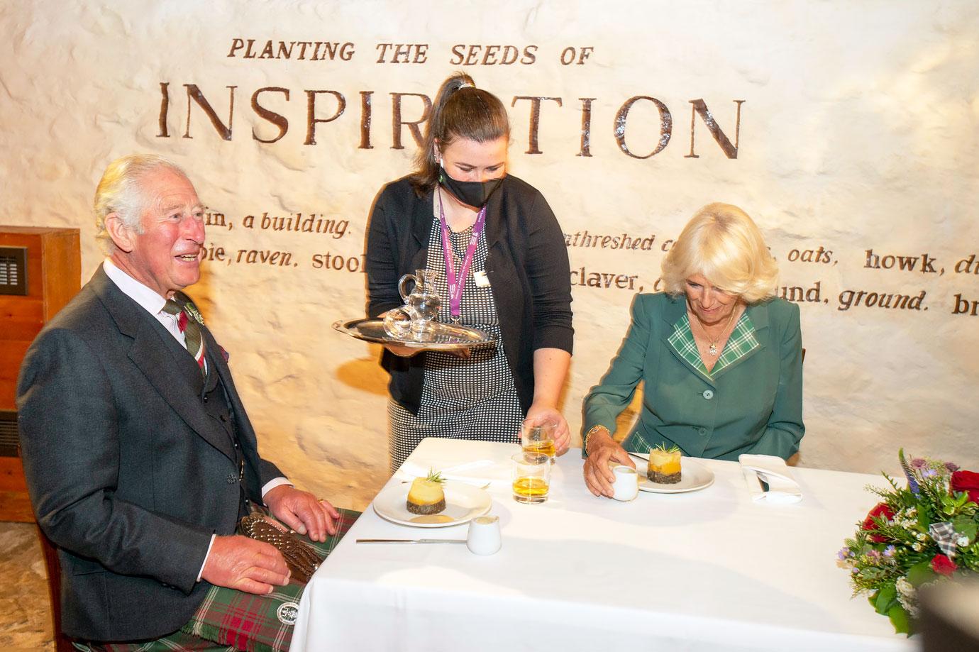 prince charles duchess camilla scotland alloway main street robert burns cottage south ayrshire womens aid