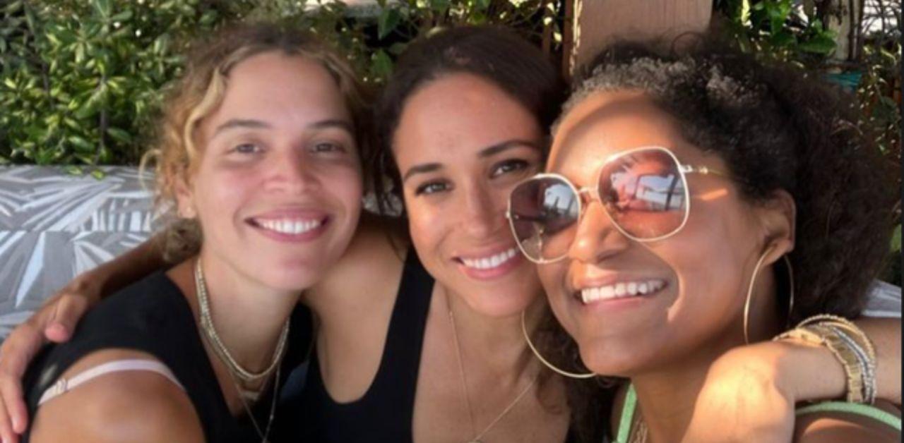 meghan markle spotted instagram post friends