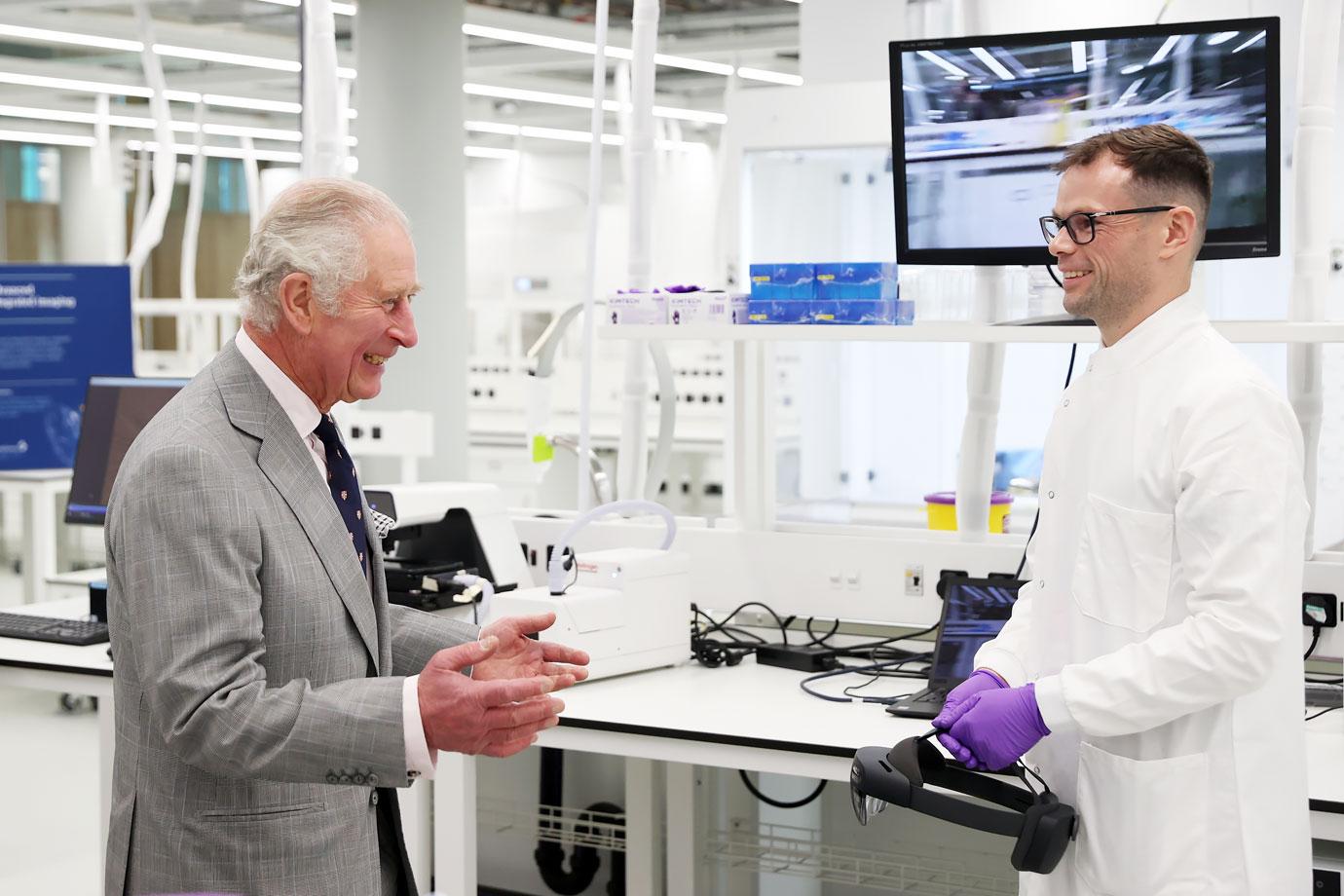 prince charles unveiling astrazeneca new r and d facility in cambridge