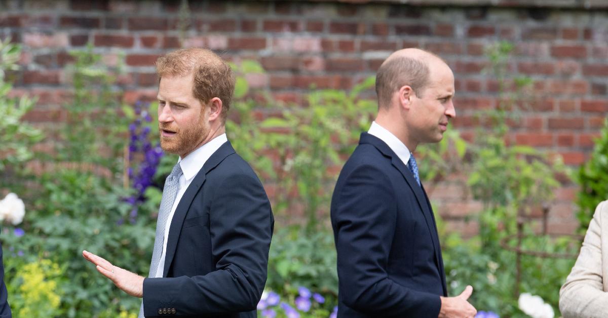 william harry rift started
