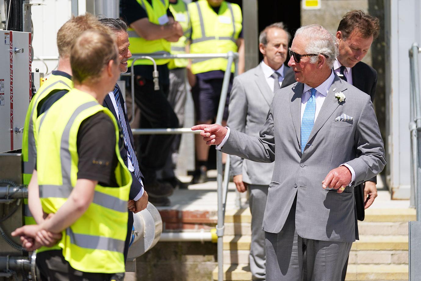 prince charles visits dorset