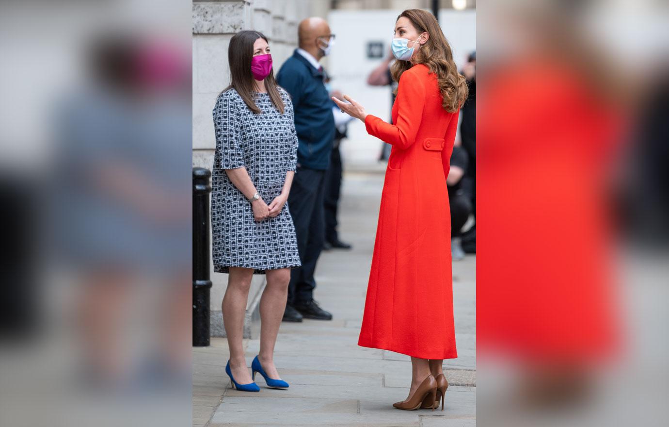 catherine duchess of cambridge arrives at the national portrait gallery archive