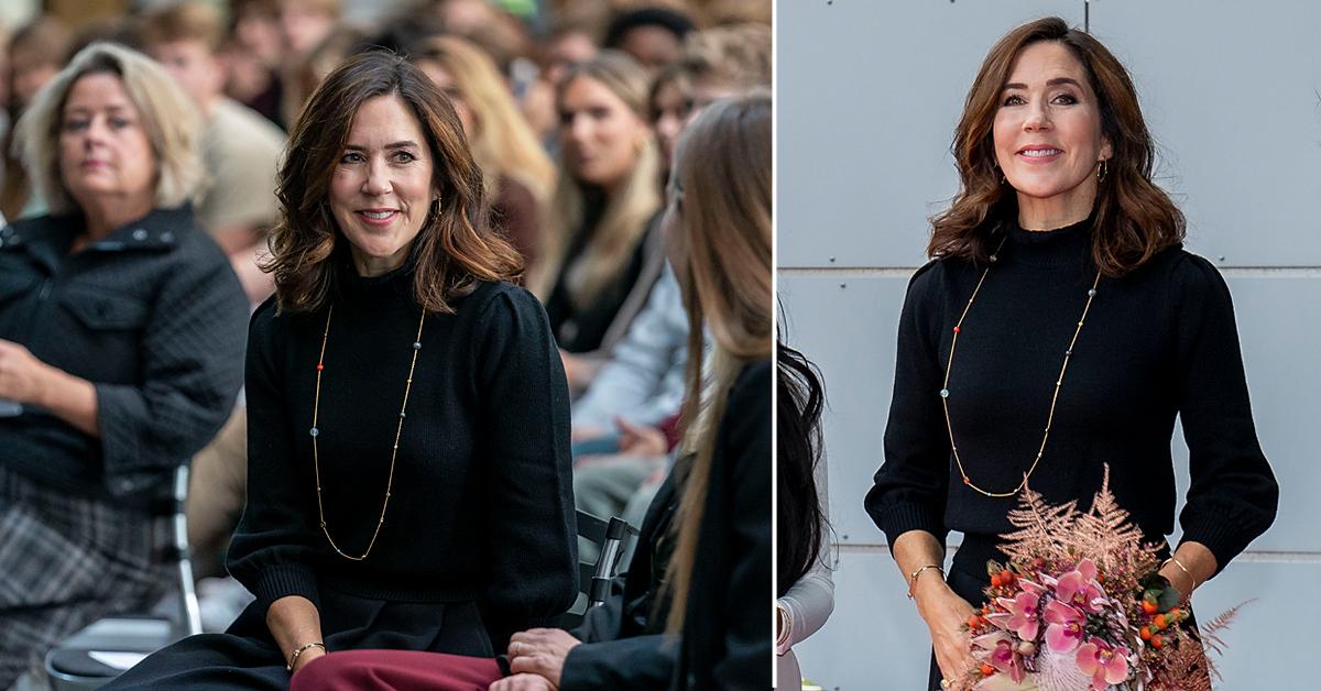 crown princess mary attends international day of the girl