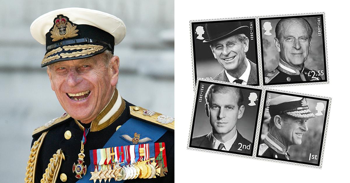 royal mail releasing four new stamps in honor prince philip