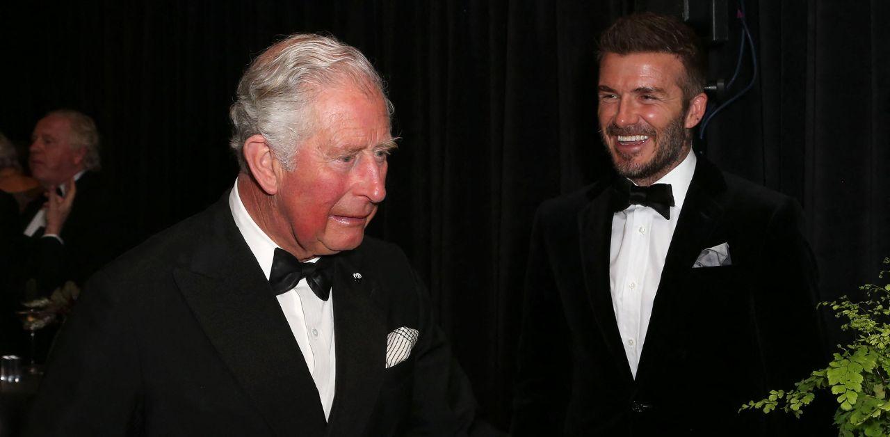 prince william met david beckham during prince harry well child awards