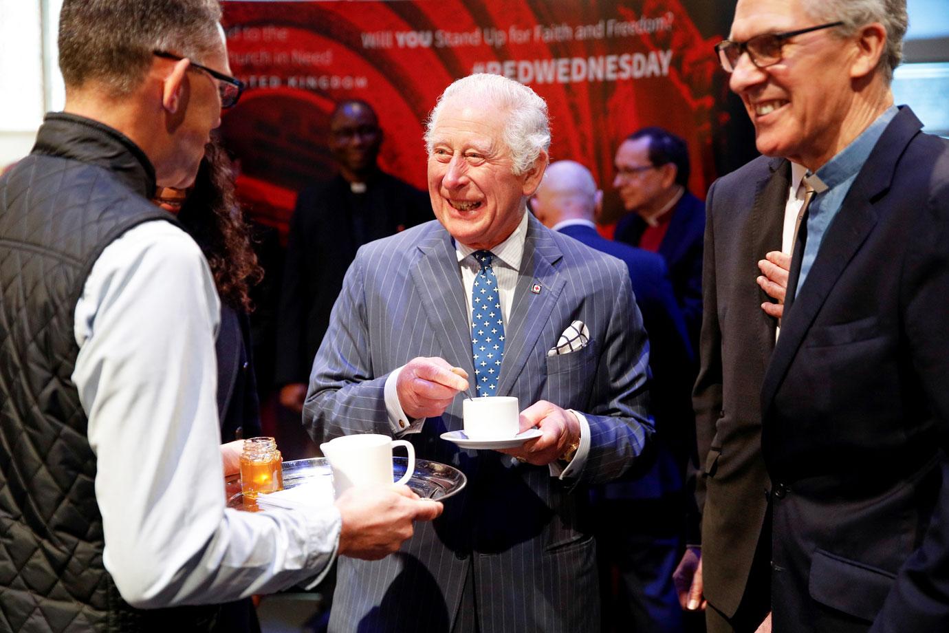 prince charles attends an advent service at holy trinity brompton church in london