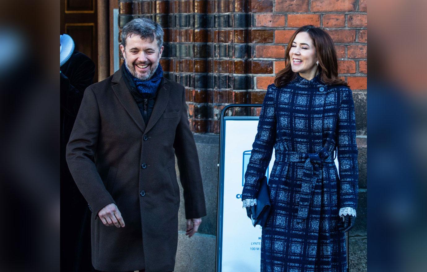 the danish royal family attend christmas eve and christmas day church