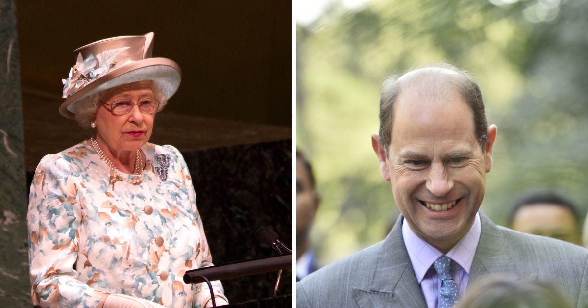 queen elizabeth ii and prince edward