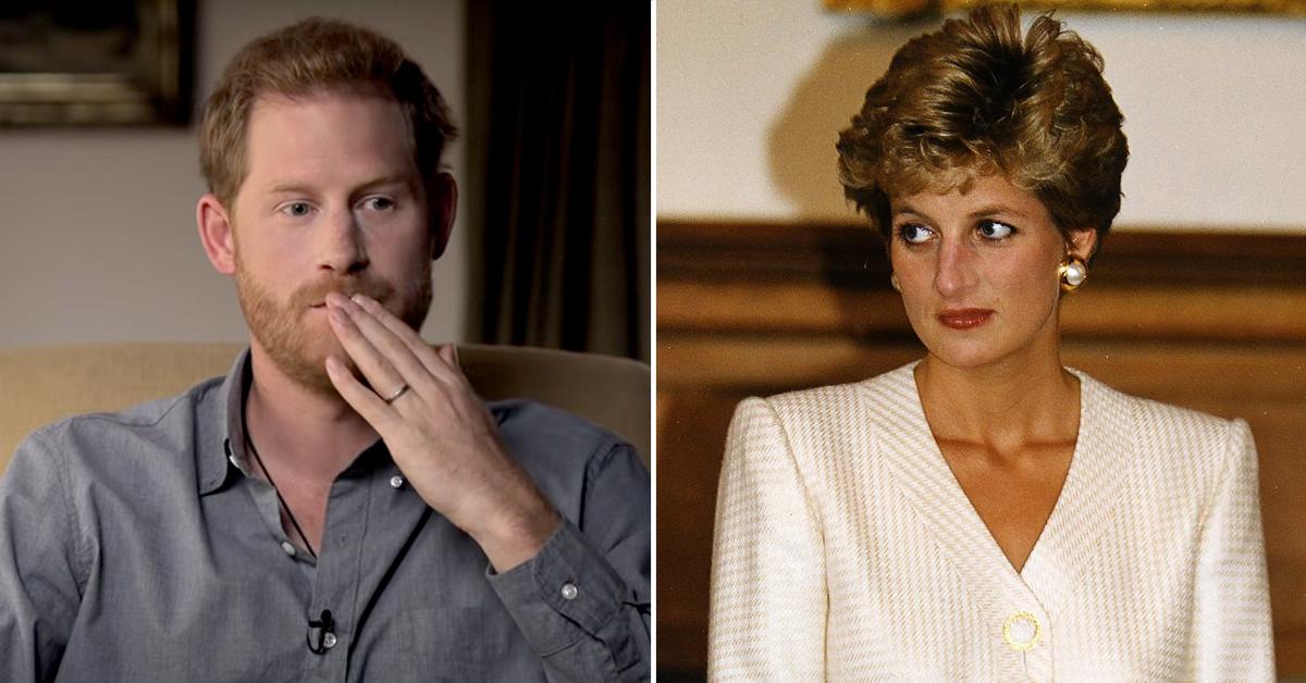 prince harry admits used drugs alcohol cope with princess diana death