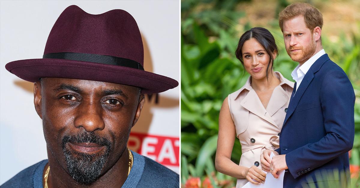 idris elba rap song meghan markle wedding pp