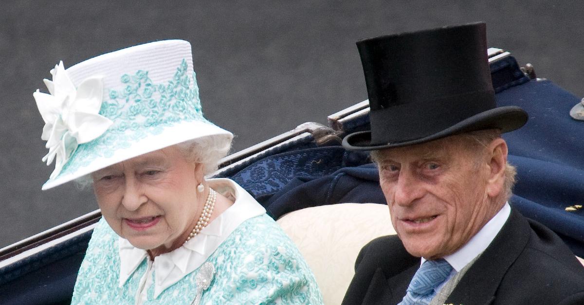 queen philip spend day privately