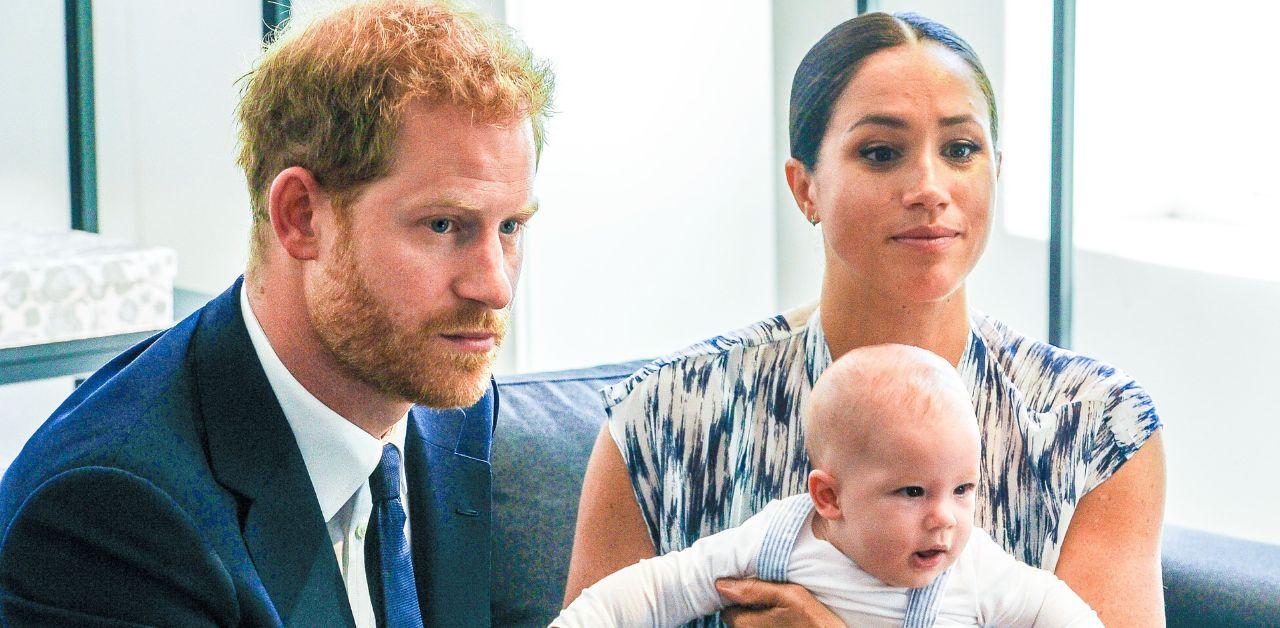 meghan markle prince harry children snubbed not included family portrait