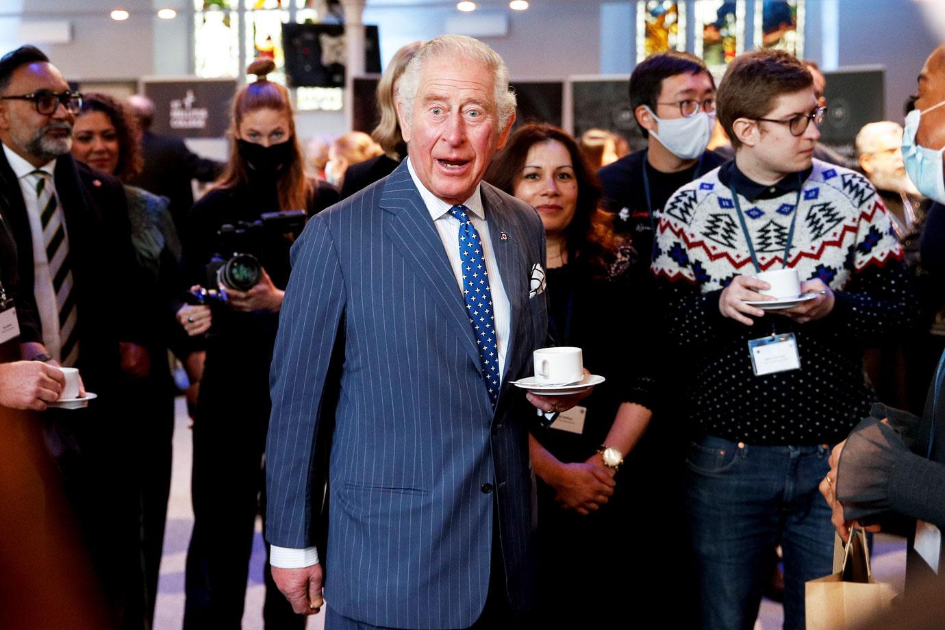 prince charles attends an advent service at holy trinity brompton church in london