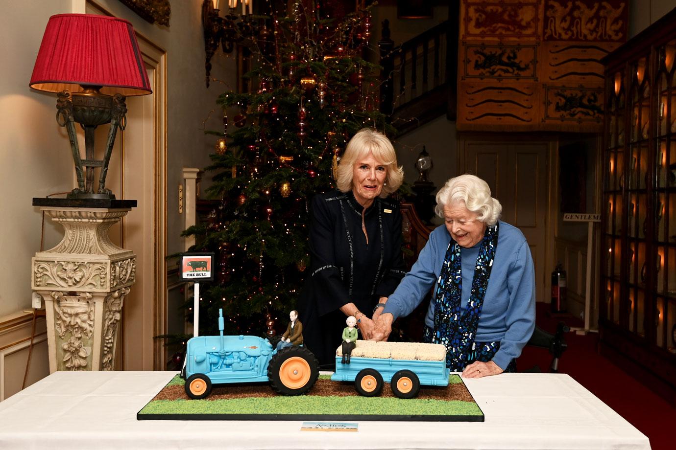 duchess camilla hosts celebration for the th anniversary of the archers