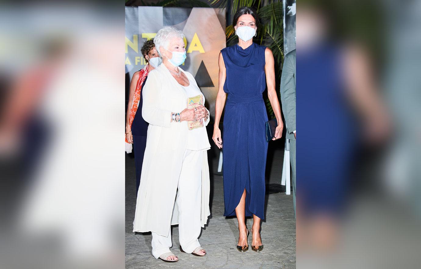 judi dench and queen letizia attend closing gala of the th edition of the atlantida mallorca film fest