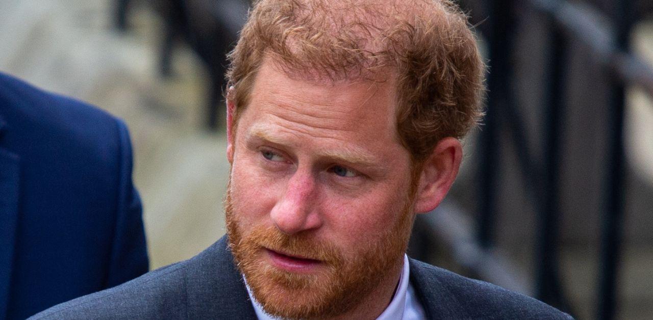 prince harry loses legal bid police private bodyguard after car chase