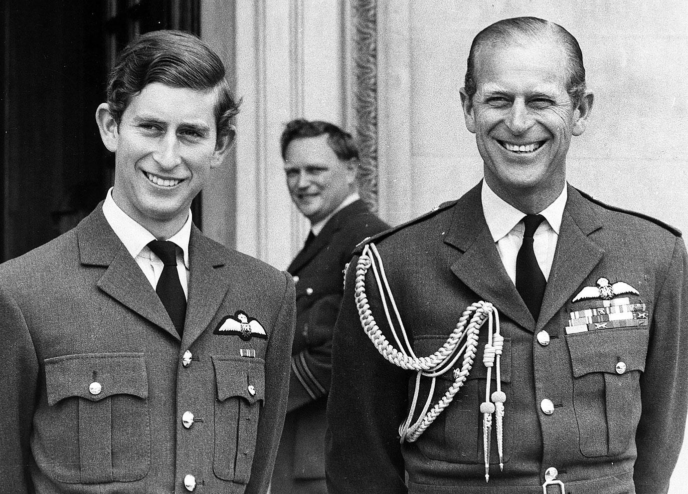 prince charles shares throwback photo father prince philip thank fans support after duke death tro