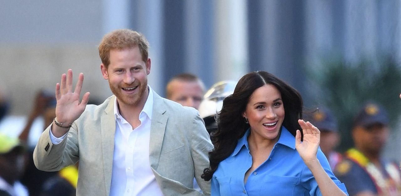 prince harry meghan markle all smiles nigeria secretly reunite london