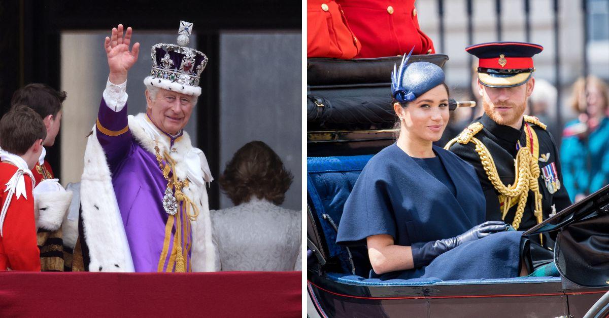 king charles iii prince harry and meghan markle