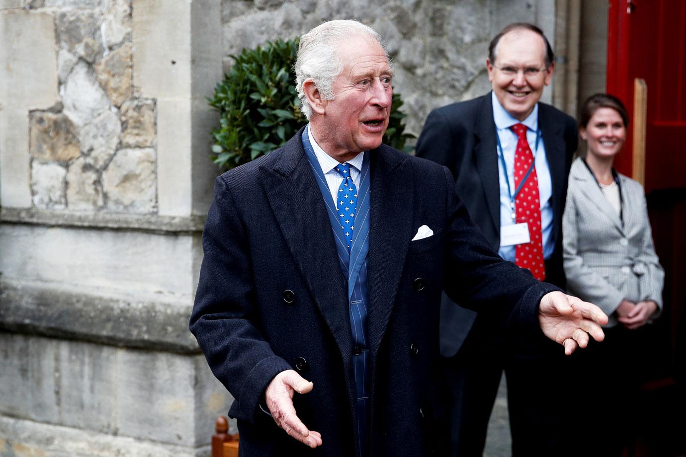 prince charles attends an advent service at holy trinity brompton church in london