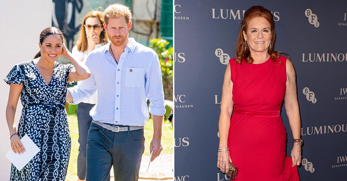 sarah ferguson wishes harry meghan so much happiness after leaving royal family